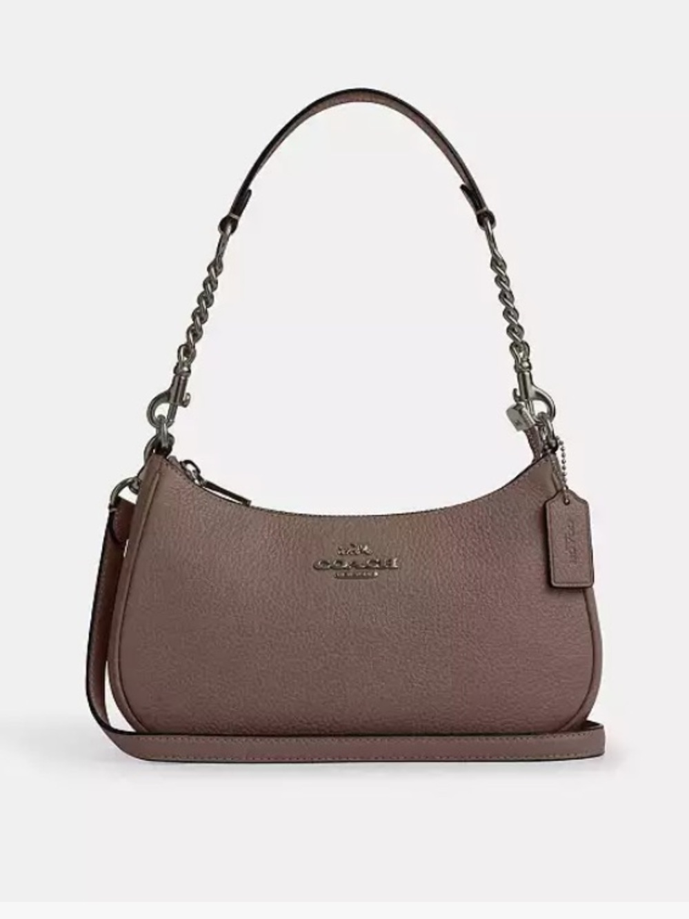 Coach Teri Shoulder Bag in Darkstone